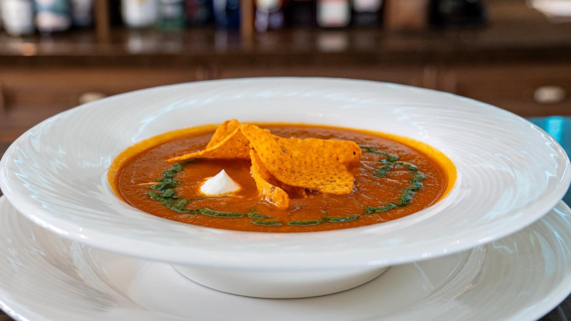 Boutique Odyseja & Spa Ciechocinek Exterior photo A bowl of tortilla soup