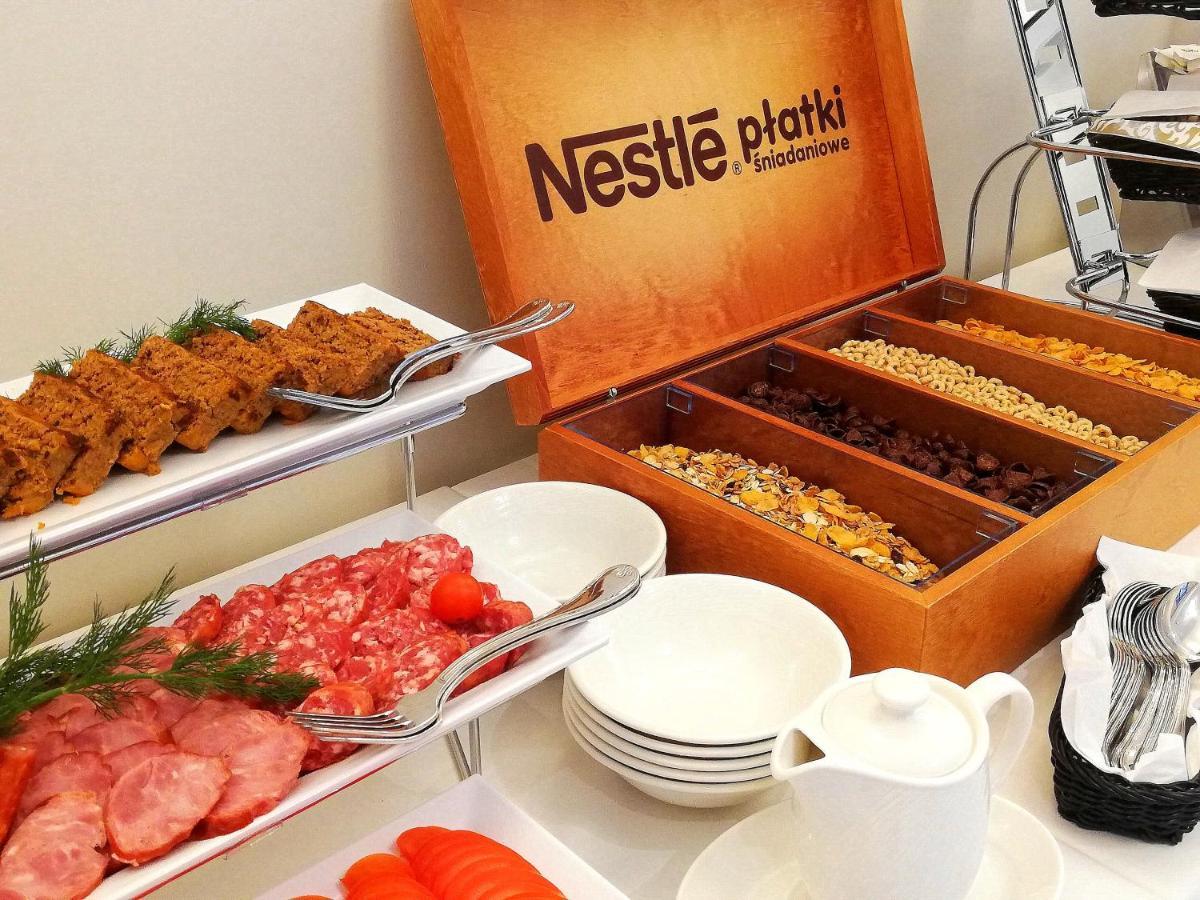 Boutique Odyseja & Spa Ciechocinek Exterior photo Nestlé breakfast